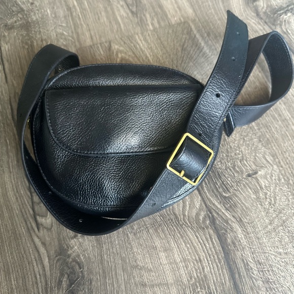 FOSSIL Serena Cross-Body/Belt Bag - Black Leather - Picture 9 of 15